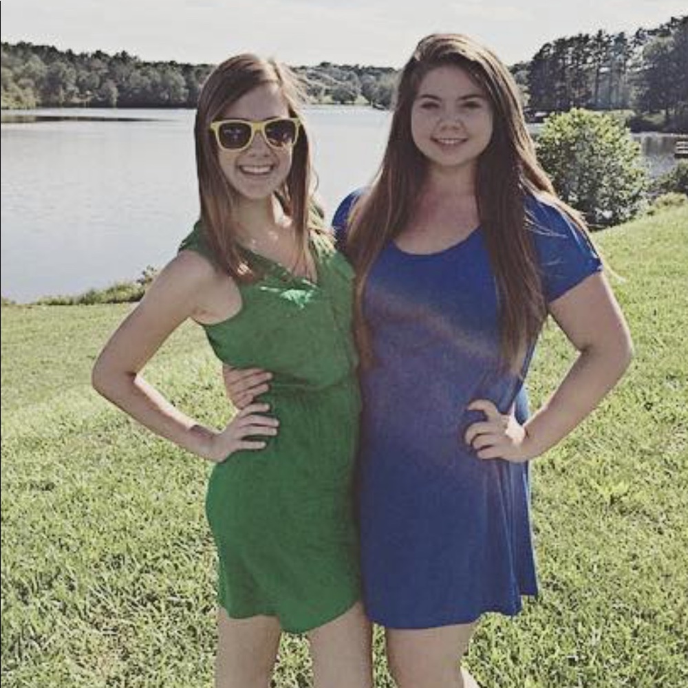 Blue American Eagle T-Shirt Dress